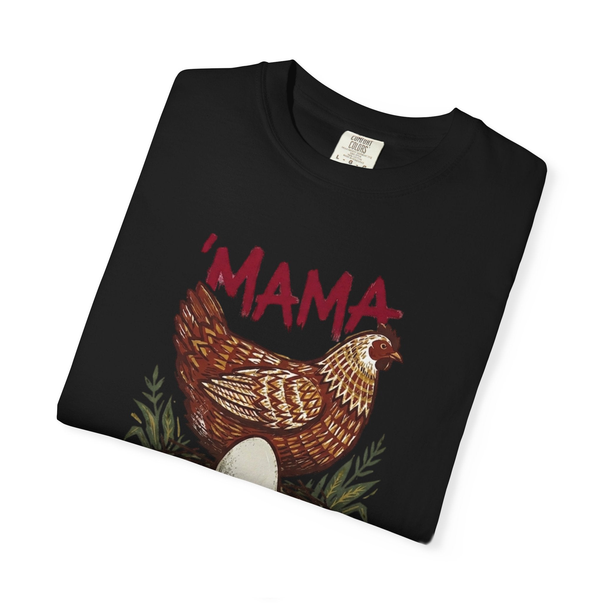 VINTAGE "Mama Huevo" Hen & Egg Graphic Tee