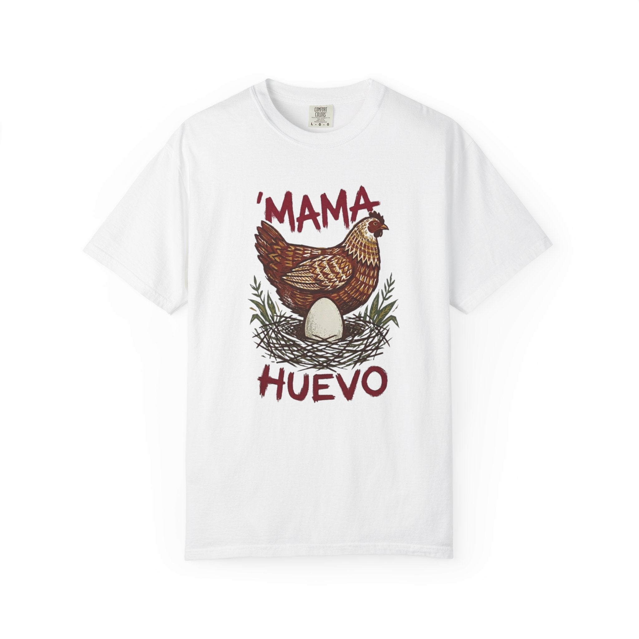 VINTAGE "Mama Huevo" Hen & Egg Graphic Tee